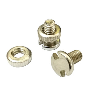 Viti di Supporto M6x10 in Acciaio Nichelato per Intercalazione, Staffe per Laminati, Pilastri di Fissaggio, Bulloni a <span class=keywords><strong>M</strong></span> - Product Image 2