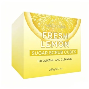 Lemon Sugar <b>Scrub</b> Deep Cleansing Exfoliating Moisturizing Smoothing Skin Bath Salt Deep Cleansing <b>Body</b> <b>Scrub</b> - Product Image 3