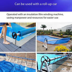 Couverture de <span class=keywords><strong>piscine</strong></span> isolante en film <span class=keywords><strong>bulle</strong></span> PE durable avec des caractéristiques anti-UV et anti-corrosion pour les piscines et les spas - Product Image 6