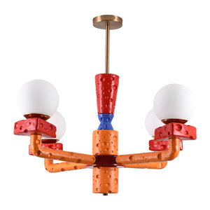 Colorful Creative Dopamine Pendant Light E27 Led Eye Caring For Living Room Bedroom Childrens Room - Product Image 5