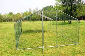 Ekstra büyük Metal tavuk <span class=keywords><strong>Coop</strong></span> yürümek kümes hayvanları kafes tavuk çalışma evi tavşan <span class=keywords><strong>Habitat</strong></span> kafes sivri şekilli kümesleri ile su geçirmez - Product Image 6