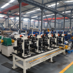 Tần số cao tự động ống thép carbon Máy hàn liền mạch cho dây chuyền sản xuất ống làm áp lực tàu động cơ PLC - Product Image 4