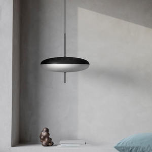 Lámpara de Techo Estilo UFO de Diseño Danés, Arte Nórdico Retro, para Estudio, Comedor, Dormitorio, Minimalista, Creativa, Moderna - Product Image 1