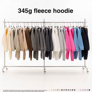 Sudaderas con capucha de color sólido transpirables lisas en blanco sueltas de gran tamaño de primavera y otoño para hombres - Product Image 4