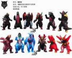 Action Figure di Dinosauri in Plastica per Bambini 7-12 Anni, Tema Anime Giapponese, Giocattoli da Collezione Unisex, Prodotti Finiti - Product Image 3