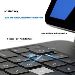 Clavier virtuel Bluetooth rétroéclairé RVB portable à 78 touches pour iPad Pro 11 pouces (2018 et 2020) et Air4 10,9 pouces - Product Image 3