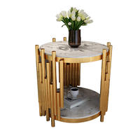 Tables à manger en marbre de style scandinave sur mesure, design stable, meubles de salle à manger écologiques pour appartements, hôtels, villas