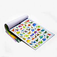 Pack d'autocollants sur le thème des dinosaures pour enfants (400 pièces) - Autocollants assortis Tyrannosaurus Rex pour les tout-petits, les cadeaux de fête et les tableaux de récompenses