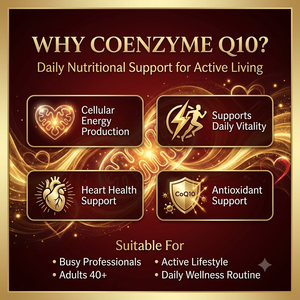 Complément Alimentaire Coenzyme Q10 200 mg 120 Capsules Soutien Cardiaque Marque Privée OEM - Product Image 4