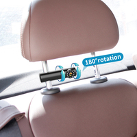Caméra de Vision nocturne à infrarouge pour bébé, vue large, 7 pouces, pour siège arrière, moniteur de sécurité, miroir de voiture