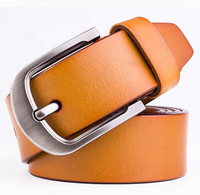 Ceinture en cuir véritable classique personnalisée de qualité supérieure pour homme et femme, avec boucle en alliage, fabriquée en Italie et au Mexique