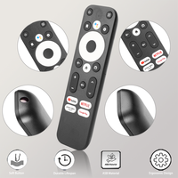 Télécommande vocale MECOOL compatible avec les boîtiers TV Android intelligents MECOOL KM2, KM2+, KM2 Plus, KM2-PLUS, KM7 Plus, KD3