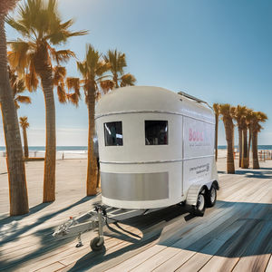 Conception de chariot de nourriture mobile friteuse Cuisine restaurant dinde petit chariot de remorque de nourriture en Australie - Product Image 1