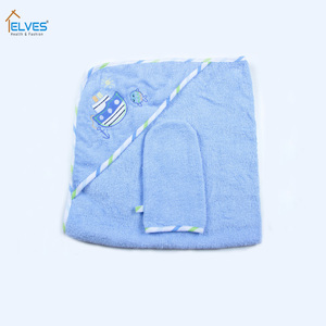 100% cotone cartoon ricamo diversi stili <span class=keywords><strong>bambino</strong></span> incappucciato asciugamano, telo da bagno per bambini <span class=keywords><strong>poncho</strong></span> - Product Image 1