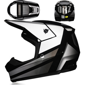 <span class=keywords><strong>Casco</strong></span> de Seguridad Integral Orz X6 Nuevo para Motocicleta, Material ABS, para Carretera, Descenso, <span class=keywords><strong>Trail</strong></span>, Bicicleta de Montaña, Motocross, Adolescentes, 1 Año - Product Image 3
