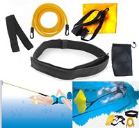 Ceinture de natation d'entraînement et d'exercice pour piscine, durable, bleue et jaune, 4 mètres de long, vente en gros Libenli