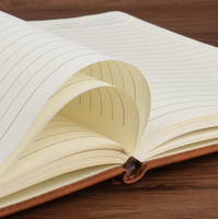 Cuaderno A5 con Logotipo Personalizado, Cuaderno de Cuero PU Suave, Libro de Registro de Reuniones Empresariales, Diario, Útiles Escolares y de Oficina