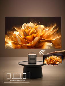 Byintek U80 Max Portab Kích thước bỏ túi hometheater Máy chiếu mini 3D 4K 3LED DLP HD đầy đủ Wifi androfid 11.0 60fps độ sáng cao - Product Image 4