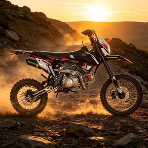 <span class=keywords><strong>Moto</strong></span> de poche <span class=keywords><strong>125cc</strong></span> à prix avantageux, 4 temps, refroidie par air, tout-terrain, pour adultes - Product Image 3