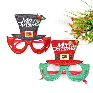 Vente en gros d'usine, lunettes de Noël écologiques réutilisables pour adultes et enfants, accessoires amusants pour fêtes - Product Image 2