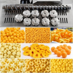 Máquinas Multifuncionales para Hacer Bocadillos de Arroz Inflado y Maíz, Extrusora de Maíz, Máquina para Elaborar Bocadillos - Product Image 3