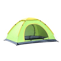 Rapide instantanée ouvert tente de camping pour 2 ou 3 personnes