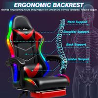 Brésil 1 pièce livraison gratuite échantillon gratuit Logo personnalisé Scorpion Cadeira Gamer chaises de jeu RGB Oem dos ordinateur chaise en cuir