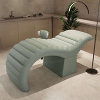 Lit de soin facial Yoocell luxueux et personnalisable avec coussin moelleux pour une esthétique moderne et un rétablissement bien-être