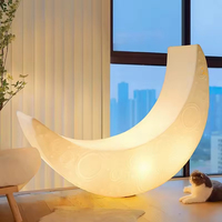 Lampe LED d'ambiance en forme de croissant de lune étanche Ip65 Lampe d'intérieur et d'extérieur pour le jardin