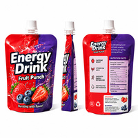 YSH Groothandelsprijs Sap Drank Spuitzak Voedselveilige Zijspuit Drinkzak 250ml Vloeistofverpakking voor Snack Supermarkt