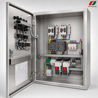 Boîtier de distribution d'alimentation double DaFengXing ATS 40-80A IP30, commutateur de transfert automatique pour alimentation industrielle basse tension