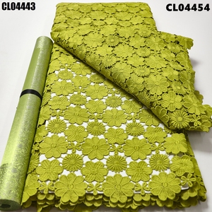 High Quality 3D Embroidery Hollow Fabric Lace <strong>Skirt</strong> Luxury Traditional Sexy Wedding Dress French Water Soluble 5 Yards Fancy - Product Image 5