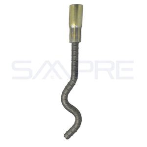 مرساة فولاذية طويلة ملولبة لبناء الجدران، مقبس رفع بذيل متموج، مطلية بالزنك ومقاومة للتآكل - Product Image 2