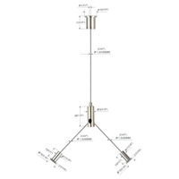 Ensembles d'élingue en fil d'acier inoxydable de haute qualité pince à fil réglable et kit de suspension de câble de coupleur de plafond pour feux de signalisation
