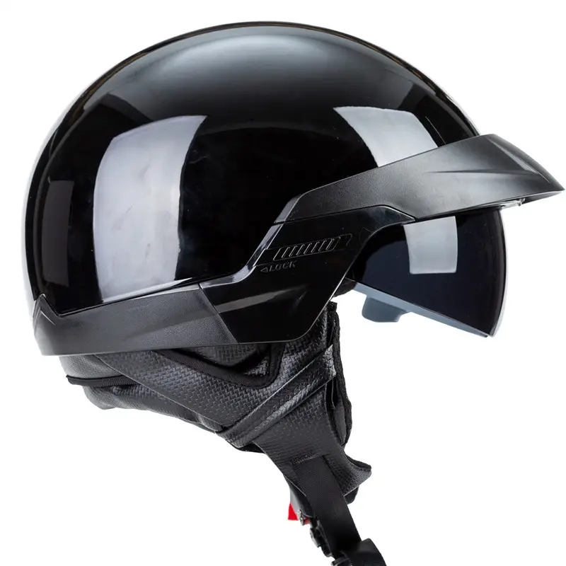 Simple Solid Color Safety Motorcycle Helmet For DOT Certification