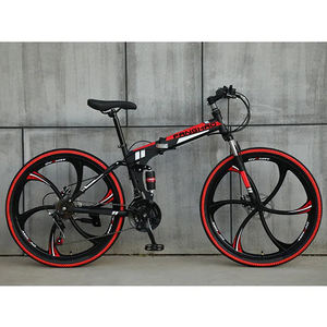 Vélo de montagne pliable de 20 <span class=keywords><strong>pouces</strong></span> personnalisé par le fabricant Vélo de neige à 6 vitesses Vélo cadeau pour hommes et femmes - Product Image 1