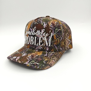 High Quality OEM Custom Camo <b>Baseball</b> <b>Cap</b> Embroidery Logo Low MOQ Wholesale Tactical Outdoor Hunting Fishing Mesh Snapback - Product Image 5
