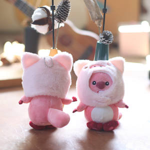 Celebrità di Internet adorabile topolino ciondolo carino orso portachiavi Charm Super morbido PP imbottito in cotone - Product Image 5