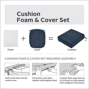 Anti-uv Waterproof Bench <strong>Replacement</strong> Pad <strong>Outdoor</strong> <strong>Furniture</strong> <strong>Cushions</strong> for Sun Lounge Chair - Product Image 3