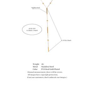 JINYOU 3690 ince Chic 316L paslanmaz çelik uzun zincir zarif kolye kadınlar için yaz 2025 su geçirmez günlük takı Bijoux - Product Image 6