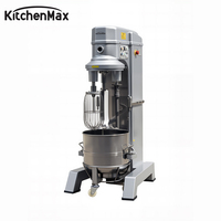 KitchenMax-Mélangeur planétaire commercial en acier inoxydable 20L 25L, batteur à oeufs à bol unique, équipement de cuisine pour boulangerie