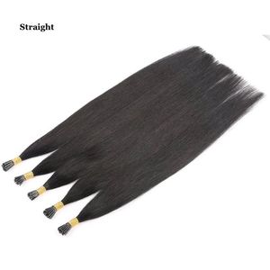 Bán buôn đôi rút ra nguyên liệu Nga nguyên lớp biểu bì Remy tóc Keratin U Flat Micro liên kết I tip 100% phần mở rộng tóc người cho salon - Product Image 4