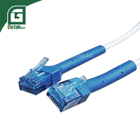 Geteknet OEM 0,15 m azul claro Belden Cat6 28 AWG UTP FTP LAN Patch Cord RJ45 Cat5e 3M Cable De 90 grados De Red Cat7 Utp Cat5 30 m