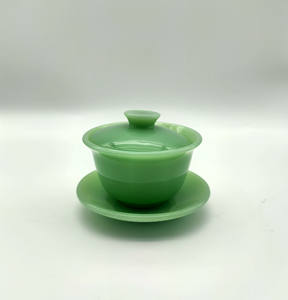 Vaisselle en verre en gros, pichet en porcelaine de couleur jade, service à thé, verre à lait <span class=keywords><strong>Mosser</strong></span>, verre de jade - Product Image 2