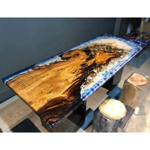 Muebles <span class=keywords><strong>de</strong></span> Comedor <span class=keywords><strong>de</strong></span> Lujo <span class=keywords><strong>de</strong></span> Alta Calidad, Hechos a Medida, Estilo Moderno, Mesa <span class=keywords><strong>de</strong></span> <span class=keywords><strong>Madera</strong></span> Sólida con Resina Epoxi, <span class=keywords><strong>Precio</strong></span> Directo <span class=keywords><strong>de</strong></span> Fábrica - Product Image 5