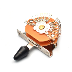 Sélecteur de <span class=keywords><strong>guitare</strong></span> à 24 broches à cinq positions pour instrument électrique, câblage de micro de basse avec option de boutons de trois couleurs - Product Image 5