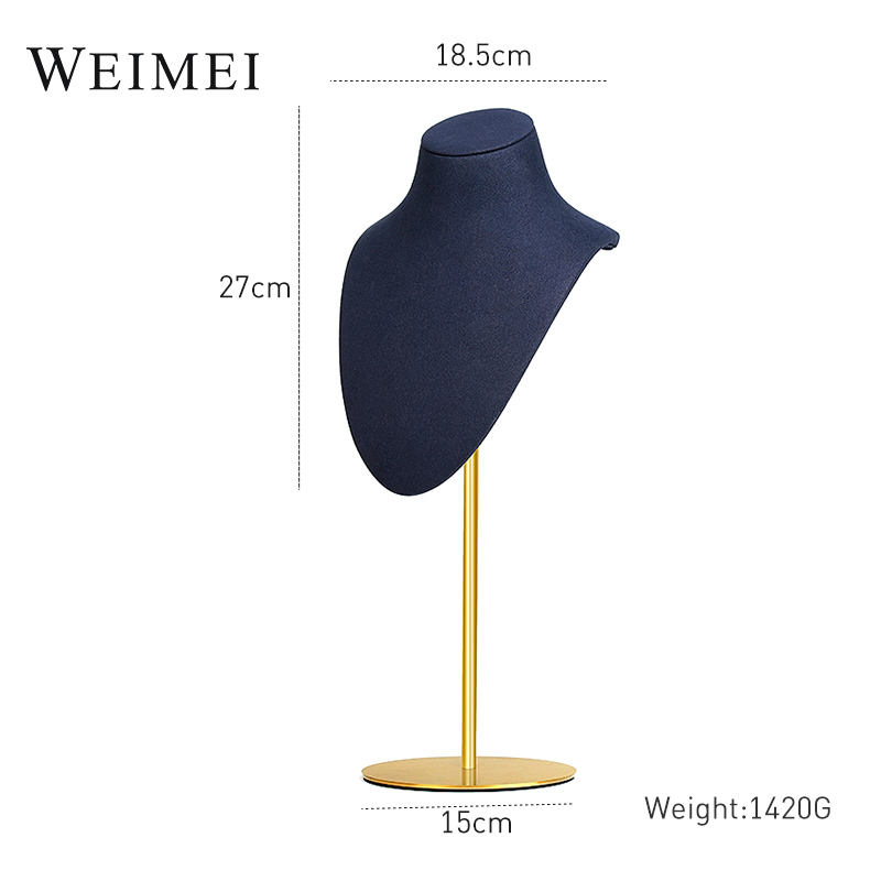 Petite base de cou bleue