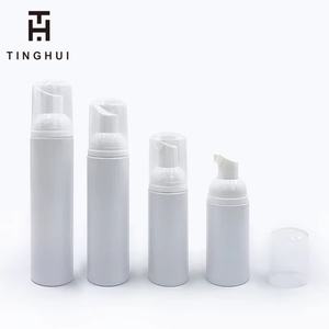 ขวดปั๊มโฟมขนาดเล็ก 1 ออนซ์ 2 ออนซ์ สำหรับใส่สบู่เหลวแบบพกพา ทำความสะอาดขนตา สีทอง สีขาว - Product Image 2