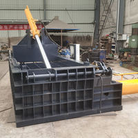 Presse à balles horizontale hydraulique automatique pour canettes en aluminium 15kW 380V, presse à métaux pour le recyclage