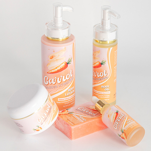 Set <span class=keywords><strong>di</strong></span> Cosmetici <span class=keywords><strong>di</strong></span> <span class=keywords><strong>Lusso</strong></span> Biologici Anti-Età, Idratanti e Sbiancanti con Vitamina C e Carota per Tutti i Tipi <span class=keywords><strong>di</strong></span> Pelle, Etichetta Privata - Product Image 3
